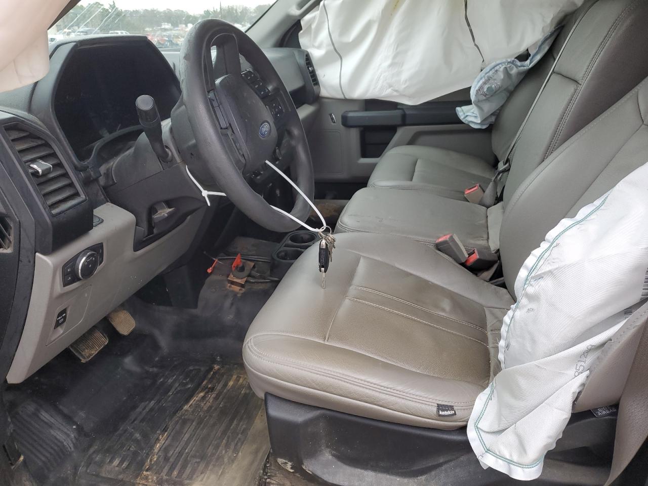 2018 Ford F-150 VIN 1FTEW1E51JKE50163 Copart auction photo, side damage thumbnail 7