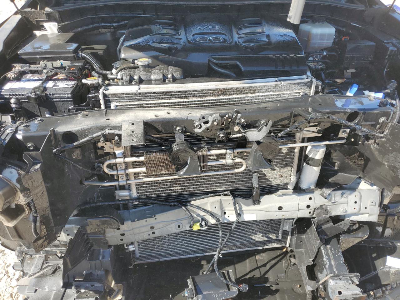 2019 Infiniti QX80 VIN JN8AZ2NE9K9231900 Copart auction photo, front end damage thumbnail 12