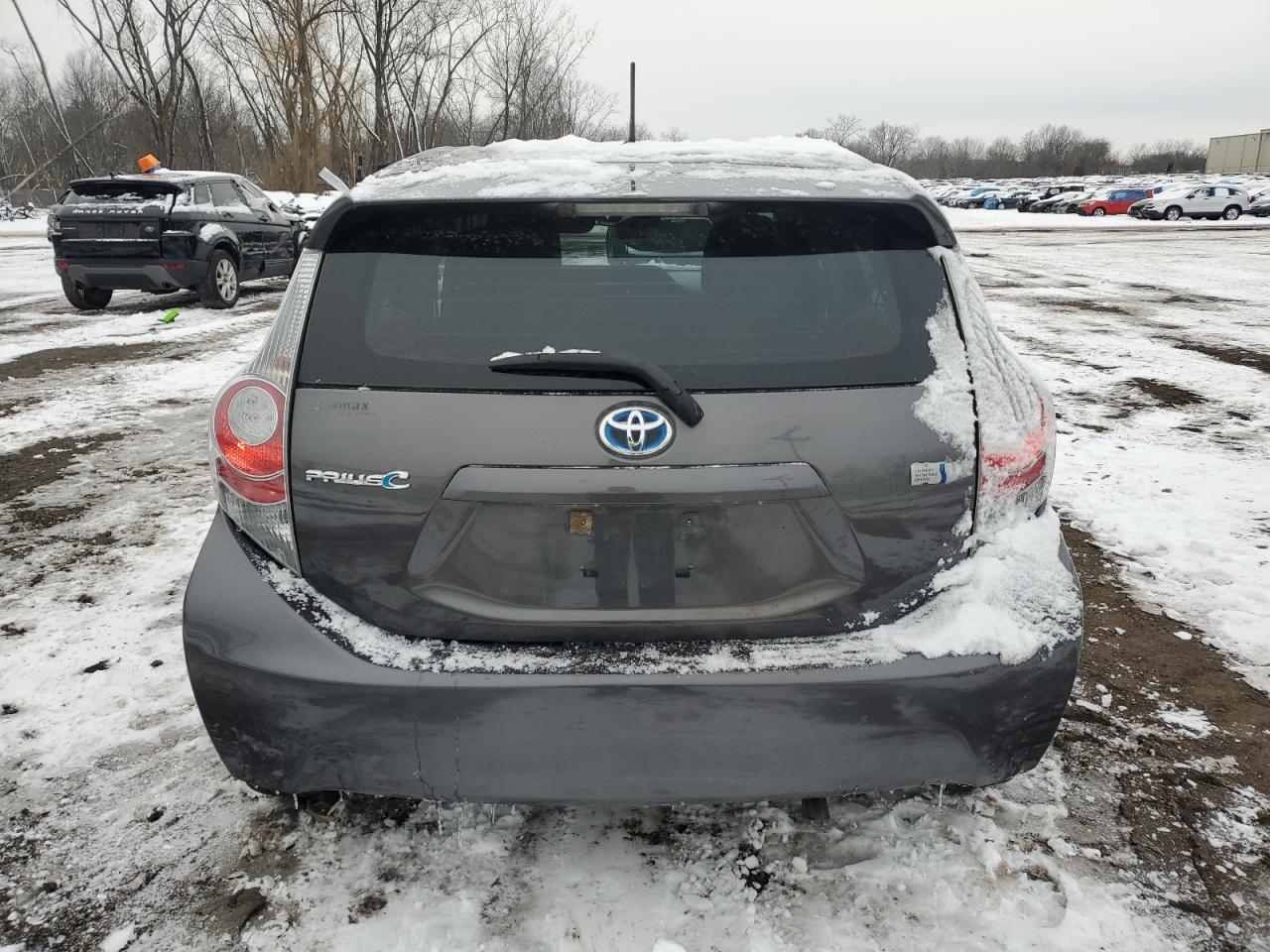 2014 Toyota Prius VIN JTDKDTB39E1560476 Copart auction photo, rear end / minor dent/scratches damage thumbnail 6