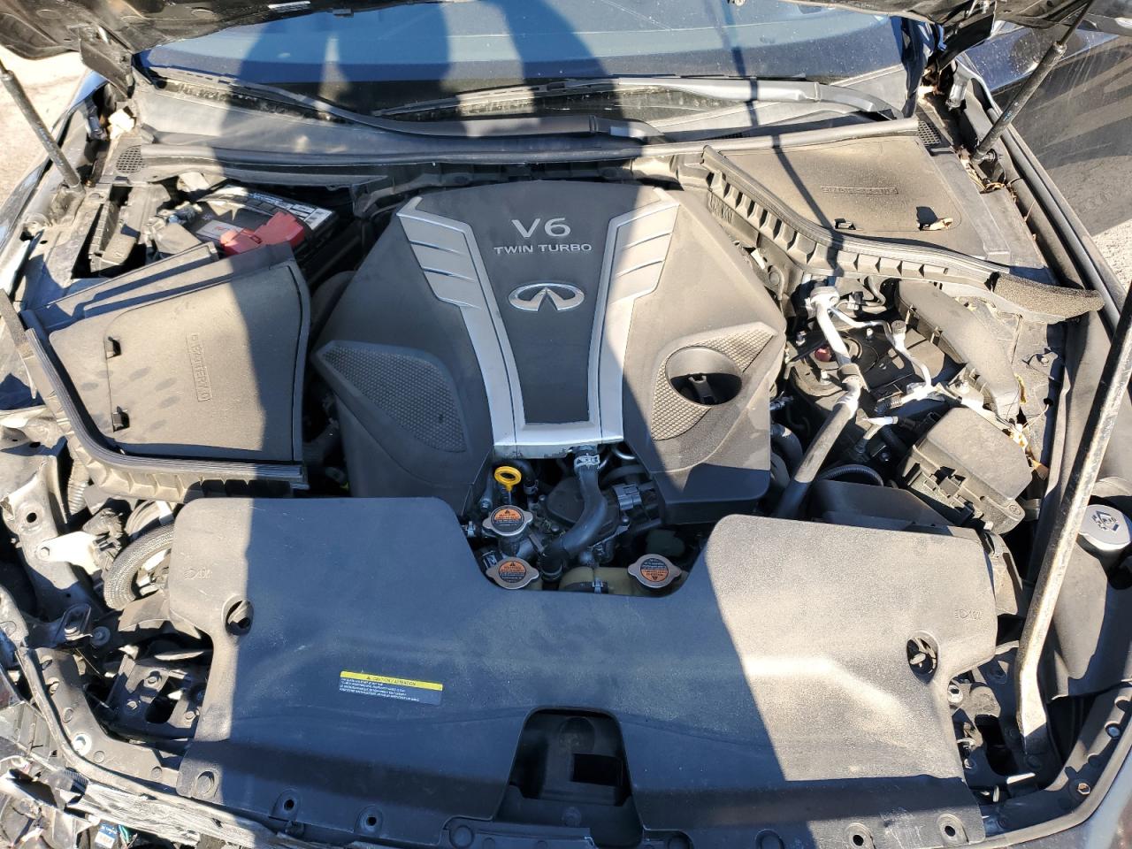 2018 Infiniti Q50 VIN JN1EV7APXJM590796 Copart auction photo, front end damage thumbnail 11