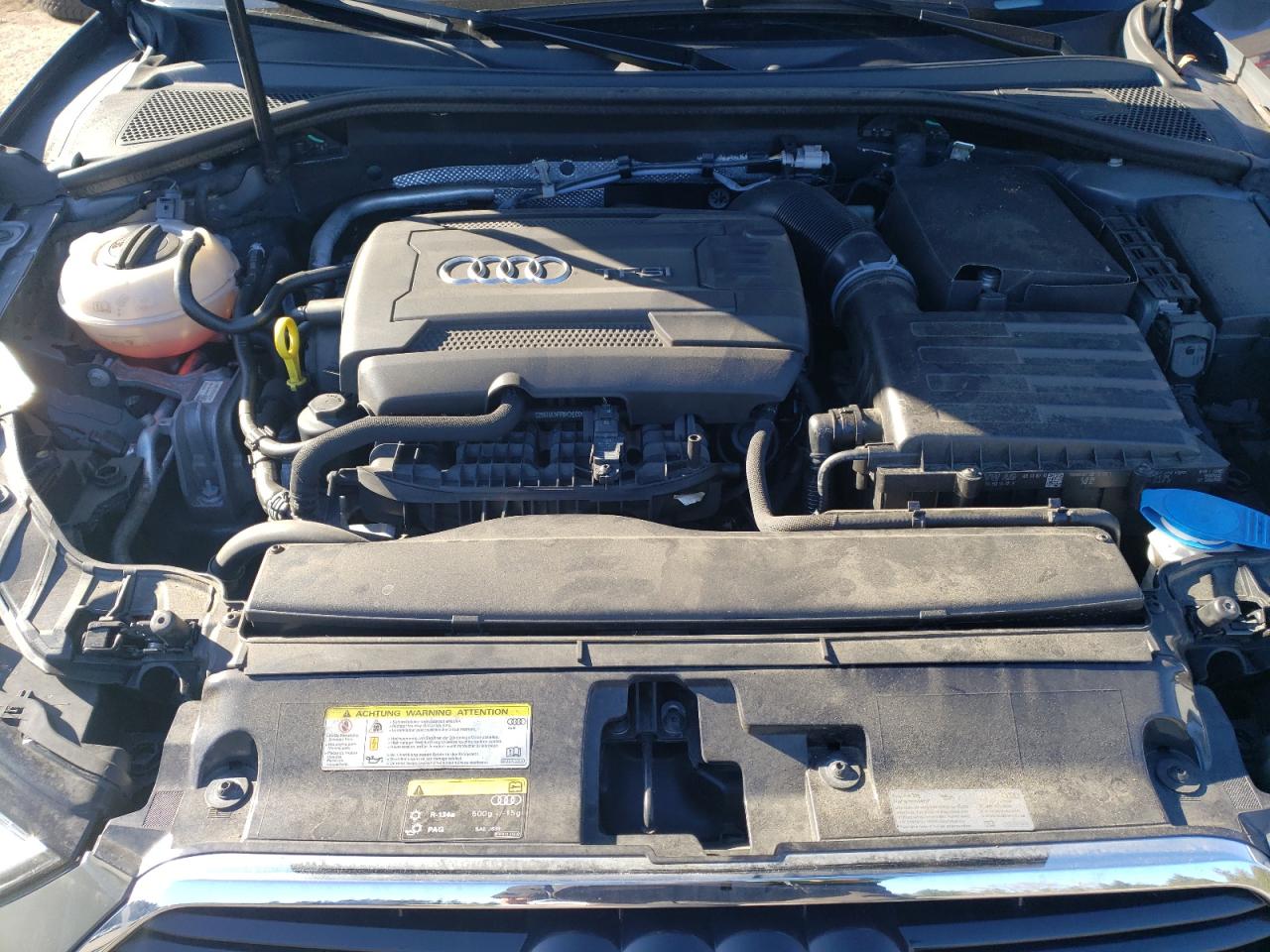 2017 Audi A3 VIN WAUB8GFF6H1012873 Copart auction photo, front end damage thumbnail 11