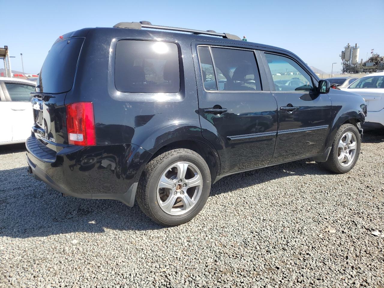 2012 Honda Pilot VIN 5FNYF4H53CB047957 Copart auction photo, front end damage thumbnail 3