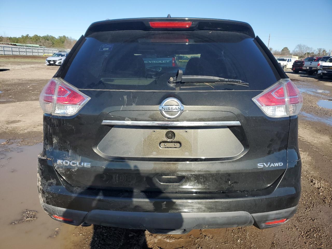 2016 Nissan Rogue VIN 5N1AT2MV7GC742882 Copart auction photo, all over damage thumbnail 6