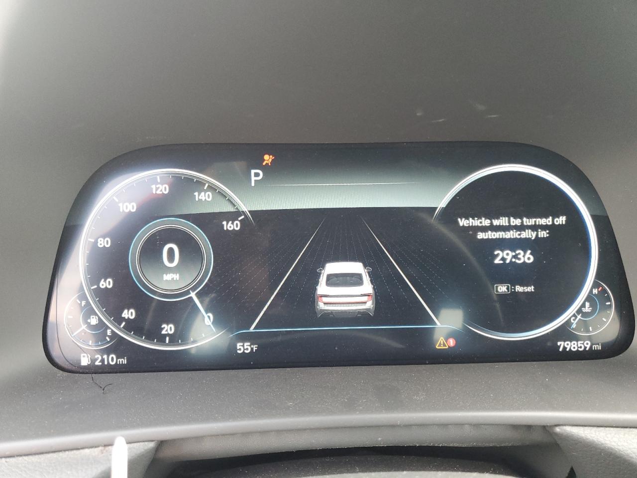 2021 Hyundai Sonata VIN 5NPEJ4J23MH097617 Copart auction photo, front end damage thumbnail 9