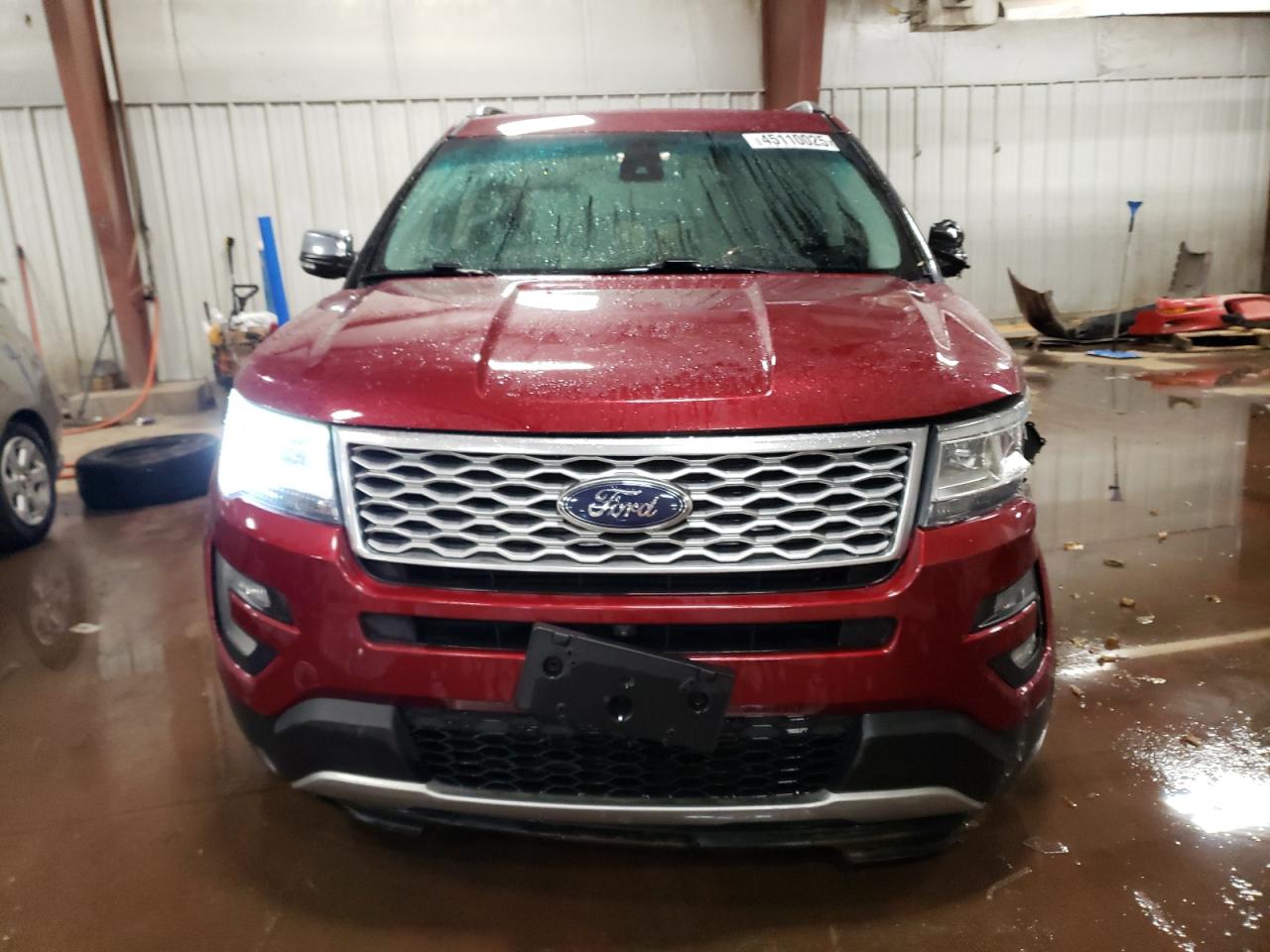 2016 Ford Explorer VIN 1FM5K8HT6GGC70554 Copart auction photo, side / undercarriage damage thumbnail 5