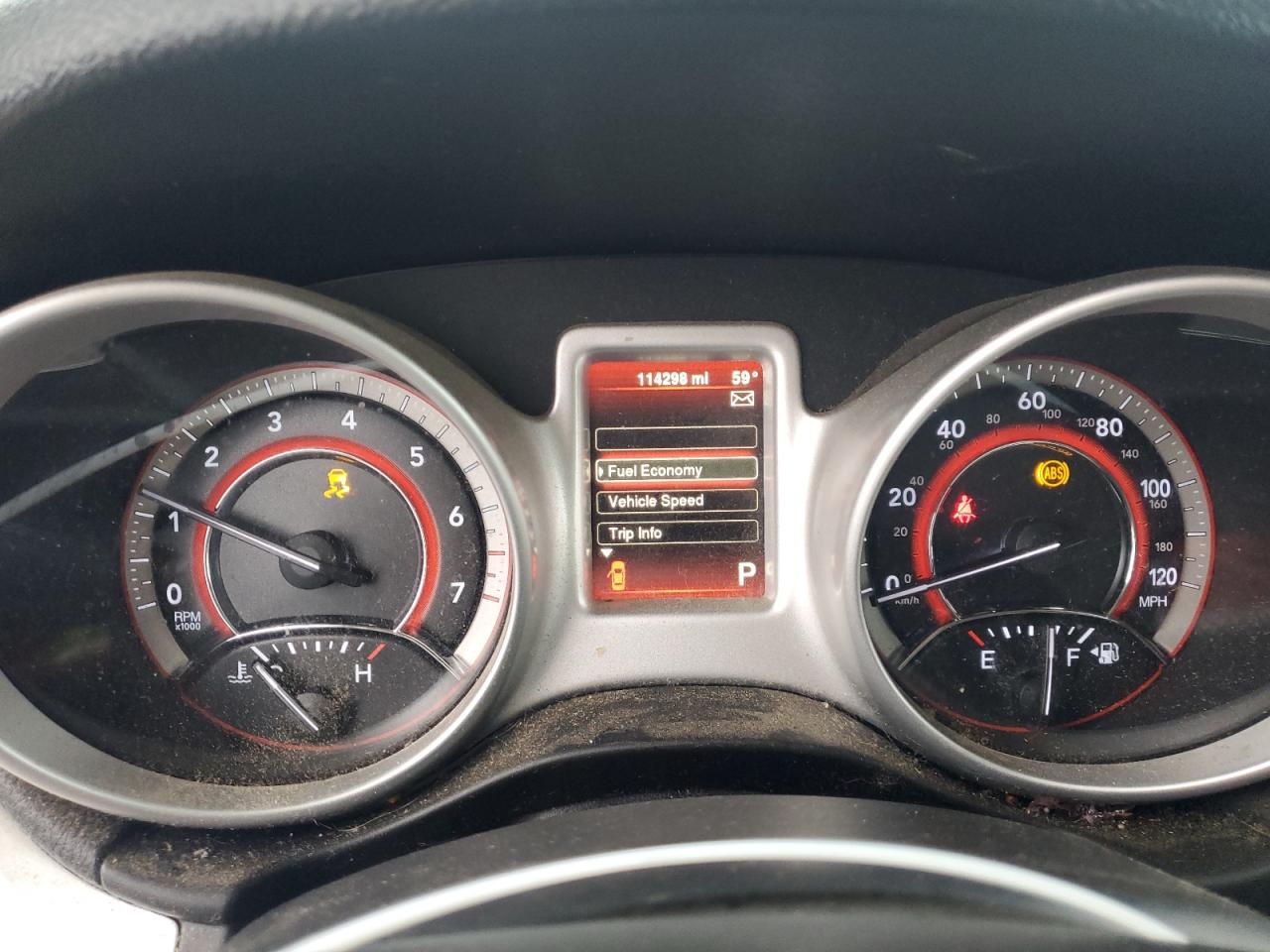2015 Dodge Journey VIN 3C4PDCBB7FT716778 Copart auction photo, front end damage thumbnail 9