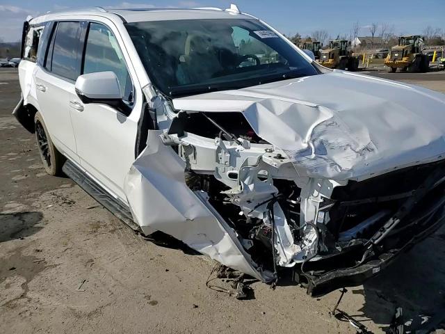 2023 Cadillac Escalade VIN 1GYS4BKL3PR543262 Copart auction photo, front end / undercarriage damage thumbnail 12
