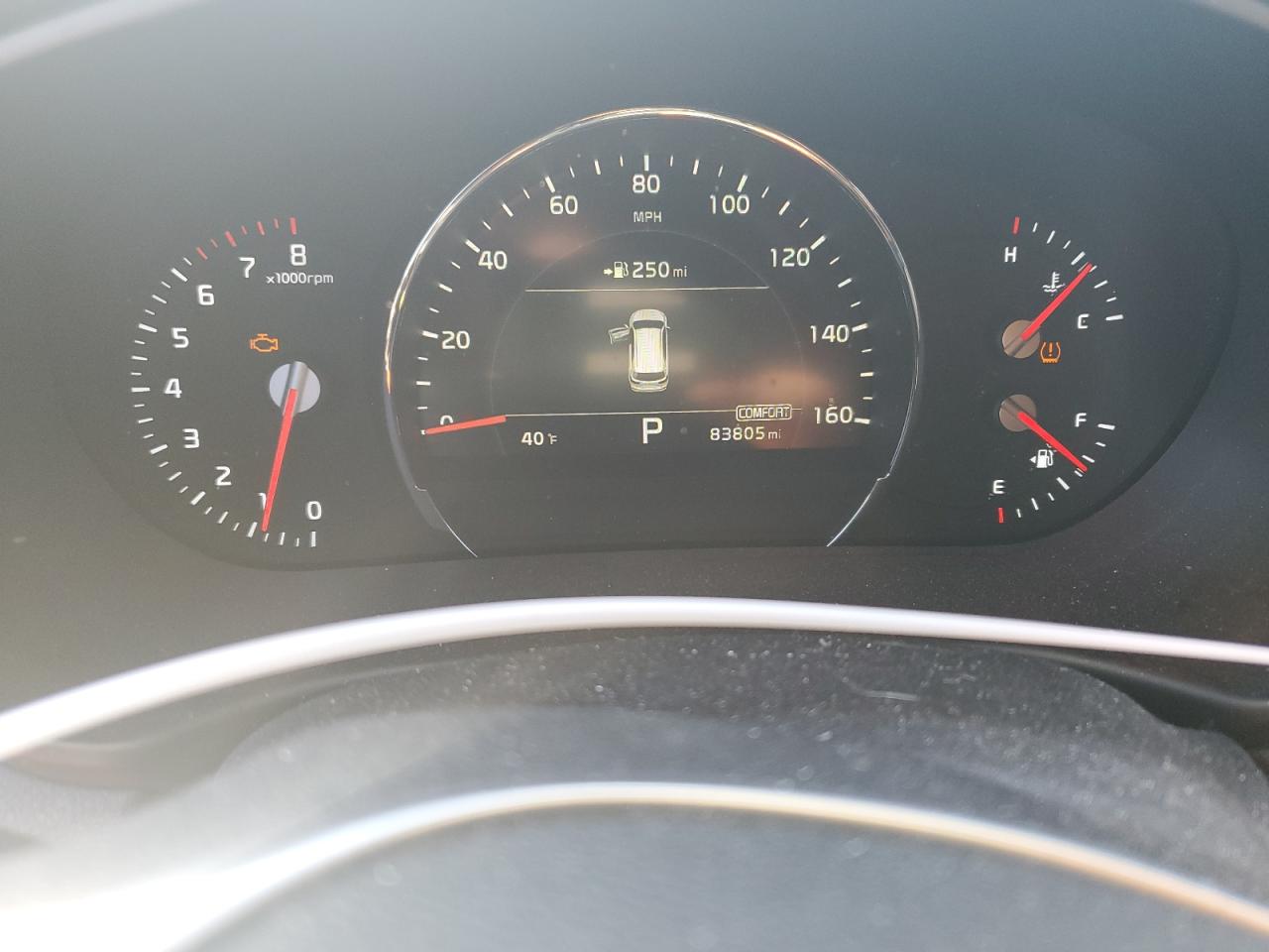 2019 KIA Sorento VIN 5XYPHDA59KG474504 Copart auction photo, side / front end damage thumbnail 9