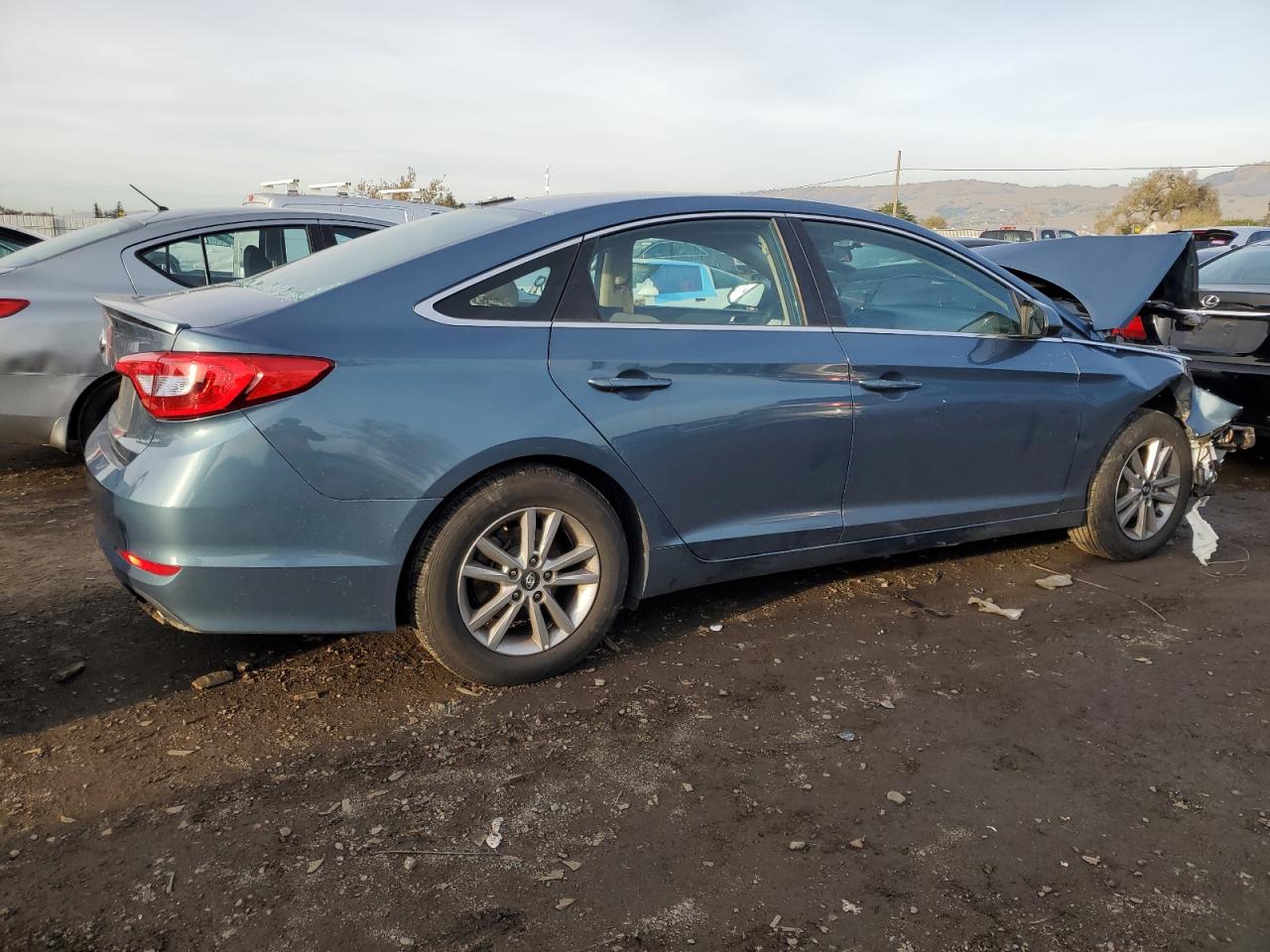 2016 Hyundai Sonata VIN 5NPE24AF0GH396311 Copart auction photo, front end damage thumbnail 3