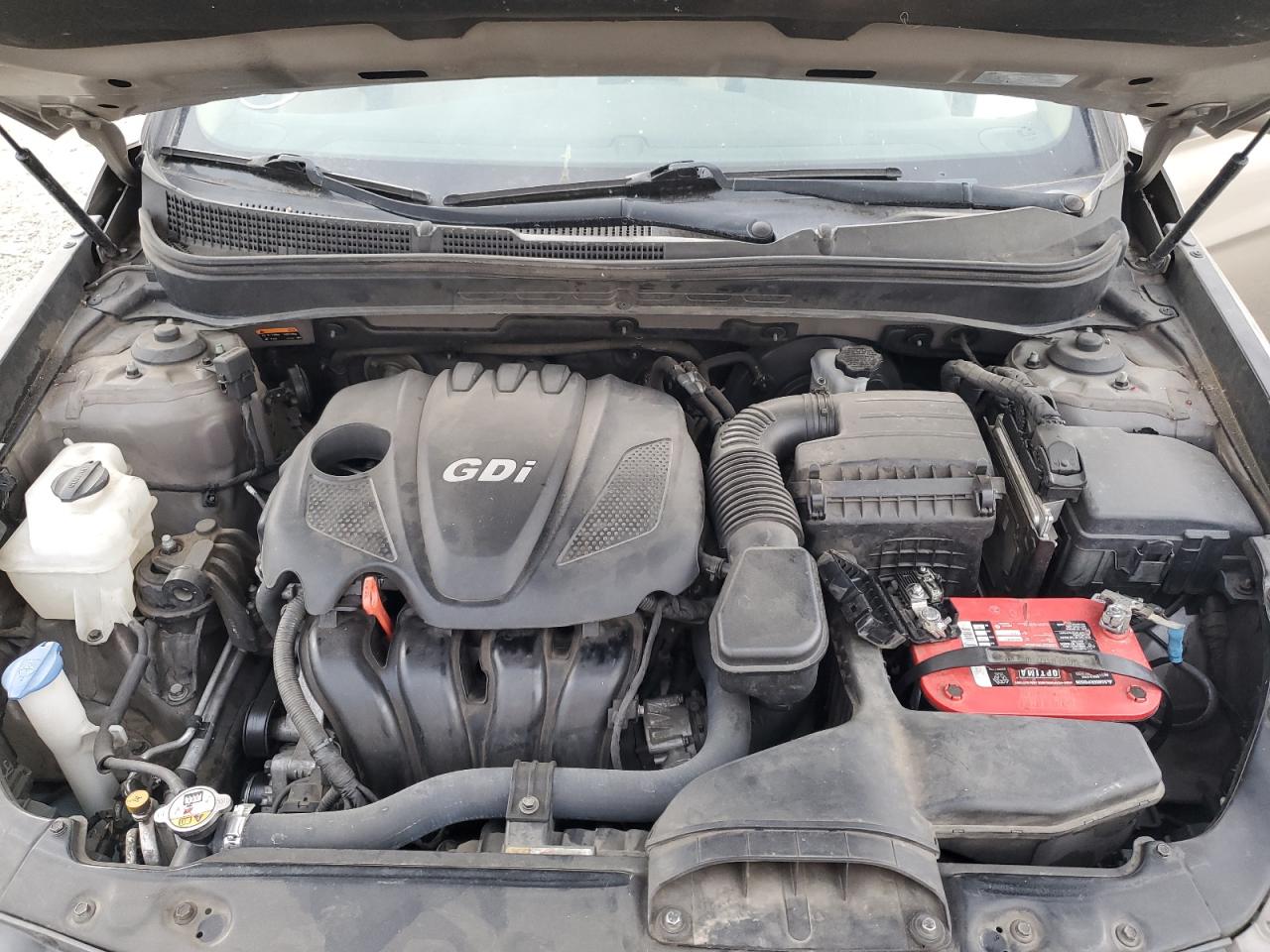 2014 Hyundai Sonata VIN 5NPEB4AC2EH948619 Copart auction photo, rear end / side damage thumbnail 13