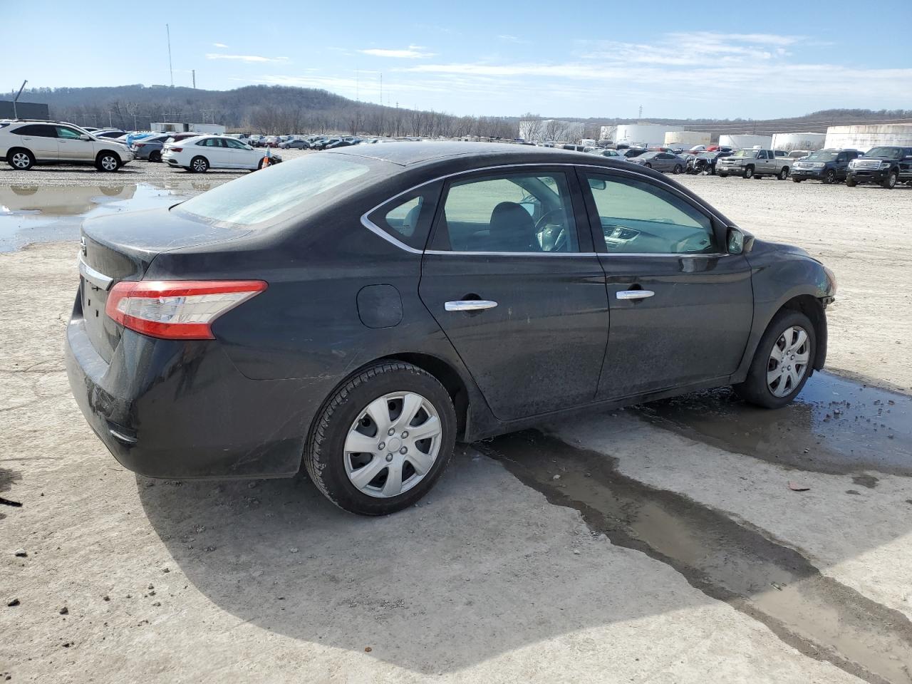 2014 Nissan Sentra VIN 3N1AB7AP0EY218006 Copart auction photo, front end damage thumbnail 3