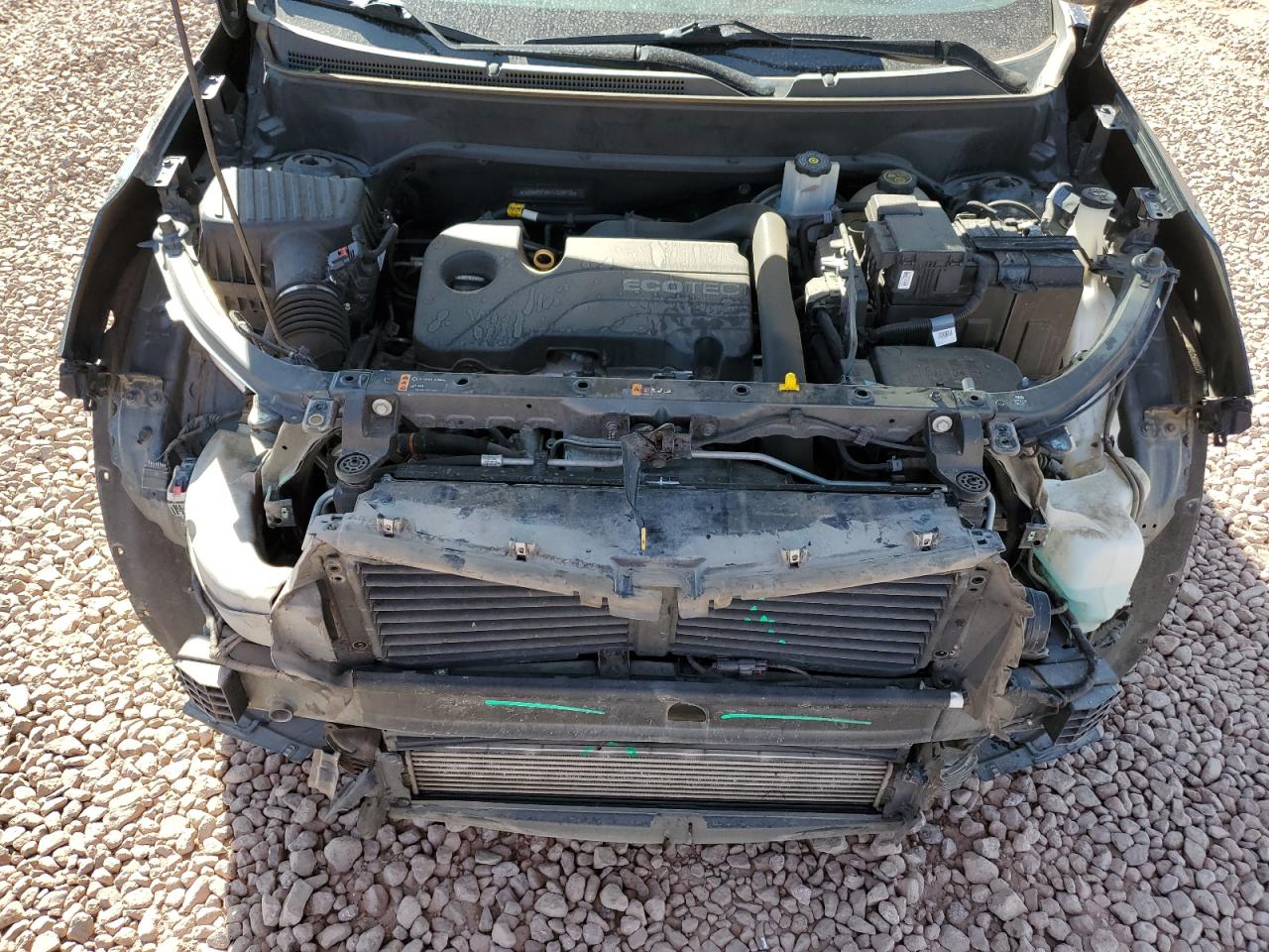2018 Chevrolet Equinox VIN 3GNAXMEV6JL328918 Copart auction photo, rear end / front end damage thumbnail 14
