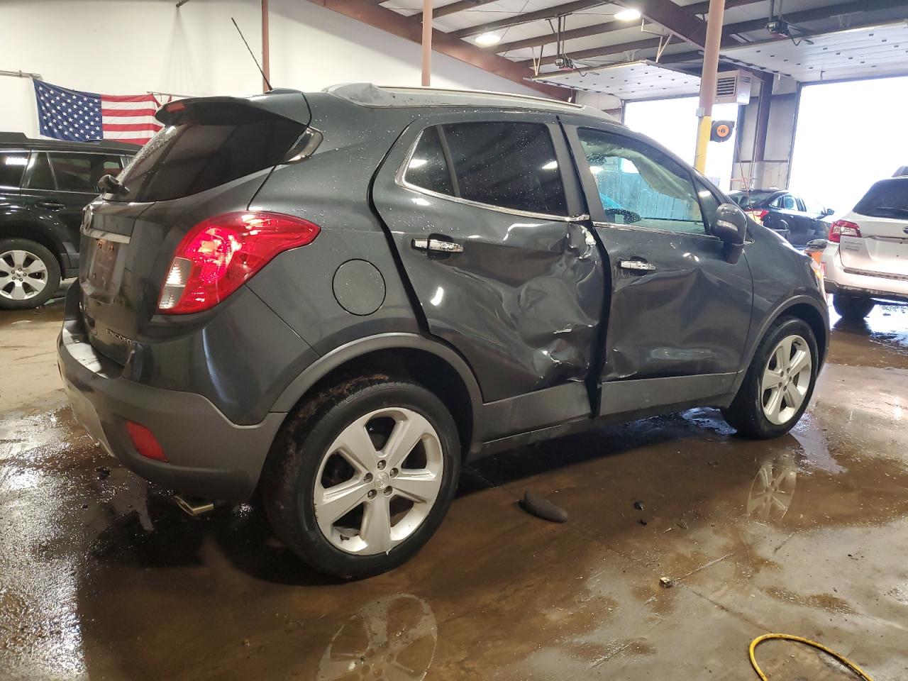 2016 Buick Encore VIN KL4CJASB2GB643036 Copart auction photo, side damage thumbnail 3