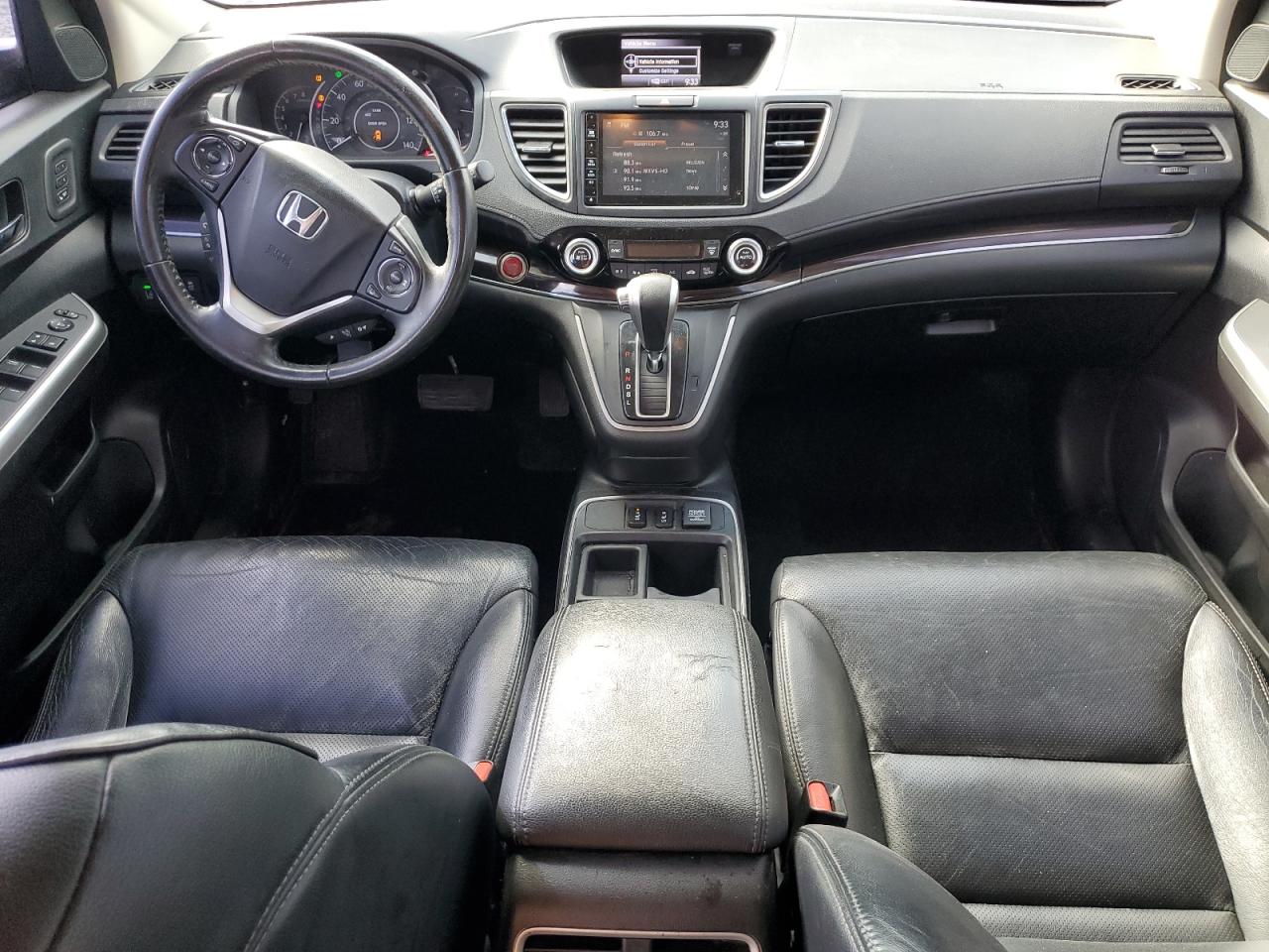 2016 Honda CR-V VIN 5J6RM3H93GL005910 Copart auction photo, front end / top/roof damage thumbnail 8