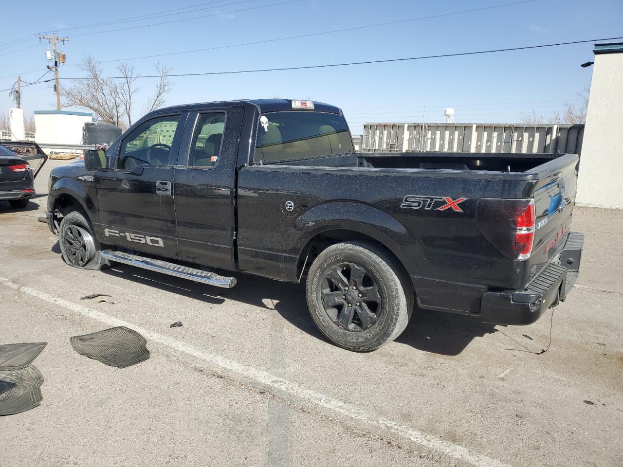 2014 Ford F-150 VIN 1FTEX1CMXEFD08853 Copart auction photo, side damage thumbnail 2