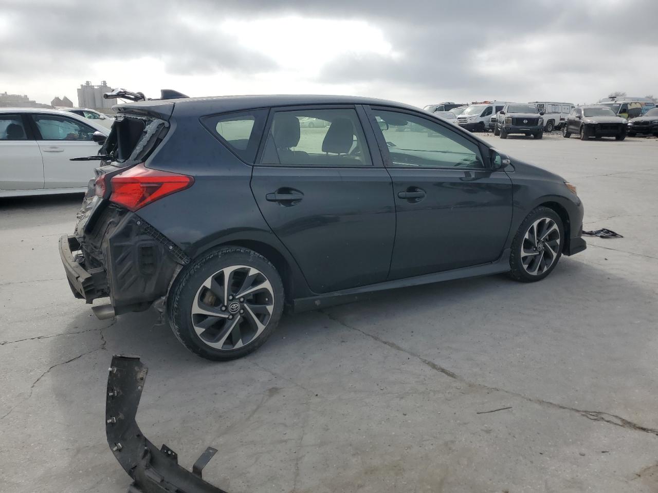 2017 Toyota Corolla VIN JTNKARJE5HJ533922 Copart auction photo, rear end damage thumbnail 3