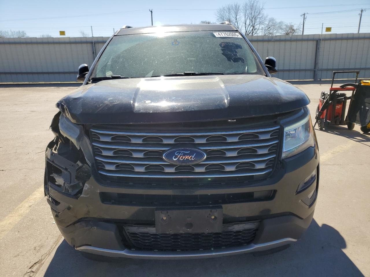 2016 Ford Explorer VIN 1FM5K7D8XGGB26338 Copart auction photo, front end / side damage thumbnail 5