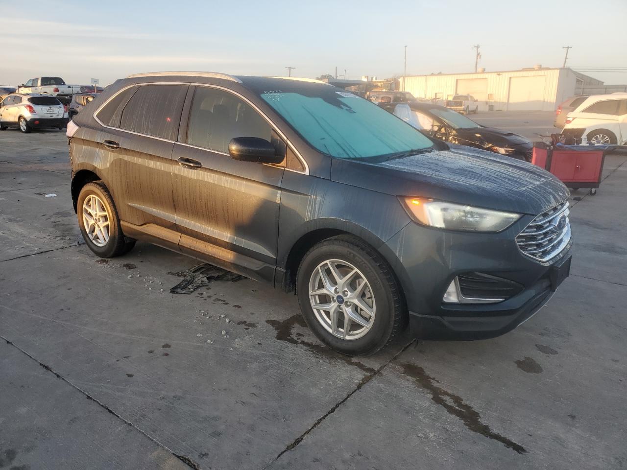 2022 Ford Edge VIN 2FMPK4J97NBA78189 Copart auction photo, rear end damage thumbnail 4