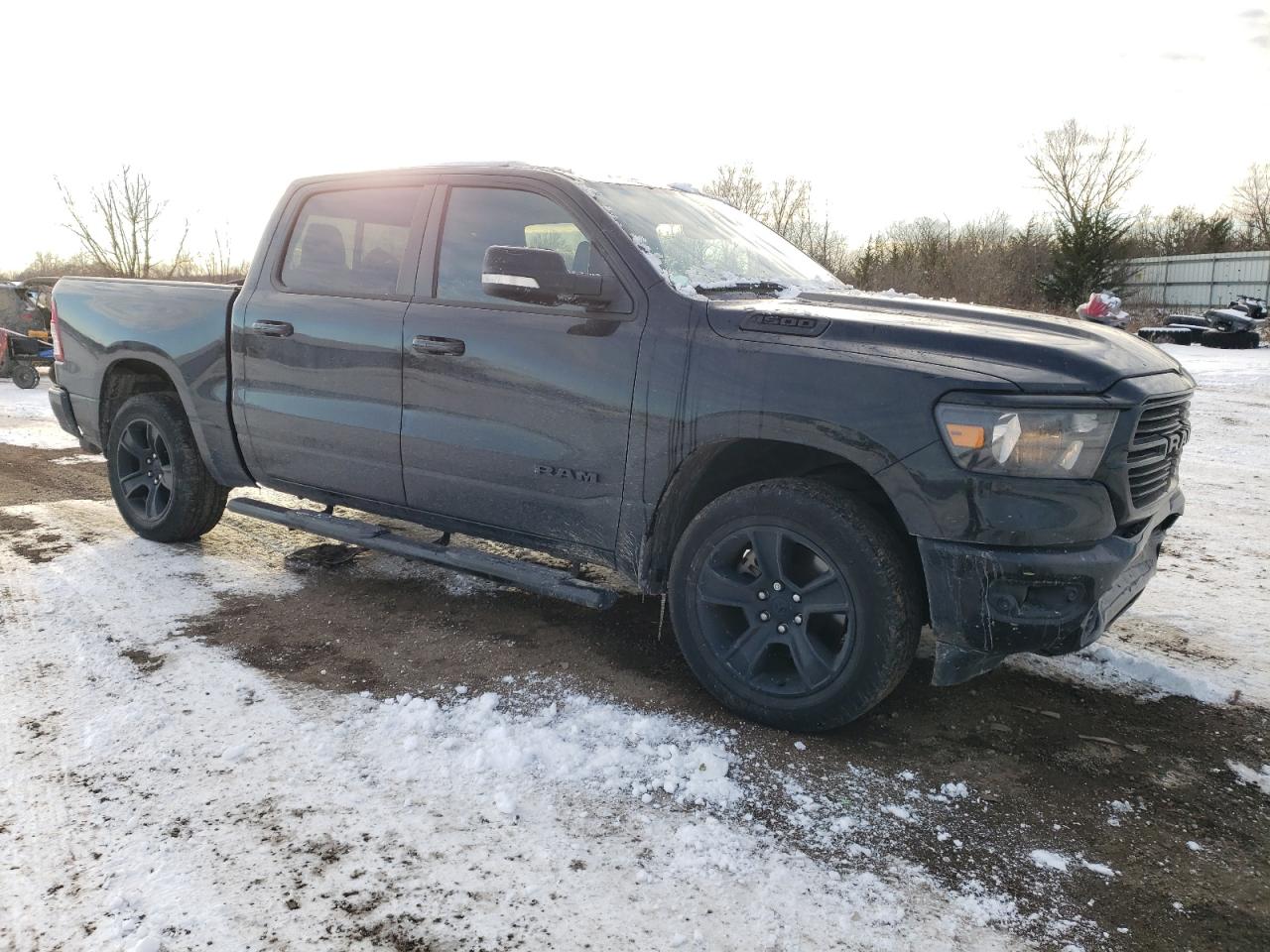 2020 RAM 1500 VIN 1C6SRFFT5LN379112 Copart auction photo, rear end damage thumbnail 4