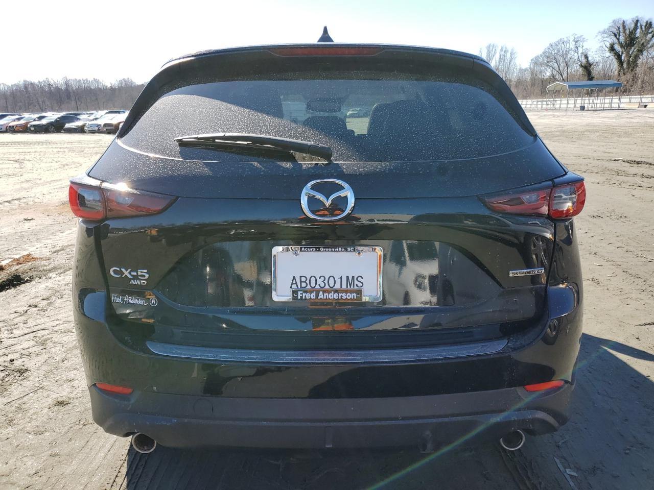 2023 Mazda CX-5 VIN JM3KFBEM5P0209072 Copart auction photo, front end / side damage thumbnail 6