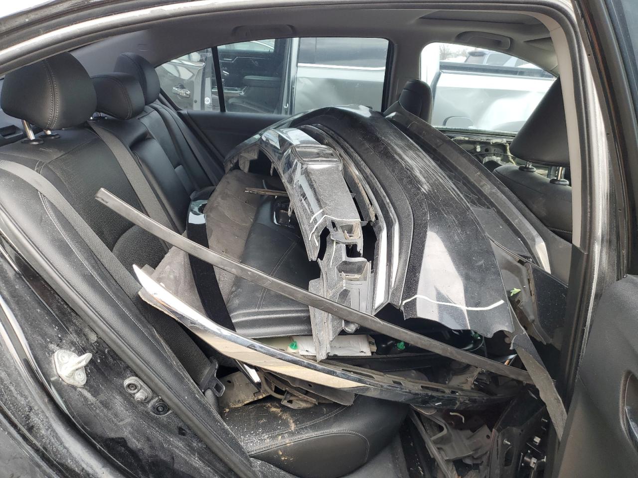 2017 Honda Accord VIN 1HGCR3F9XHA041060 Copart auction photo, front end / stripped damage thumbnail 10