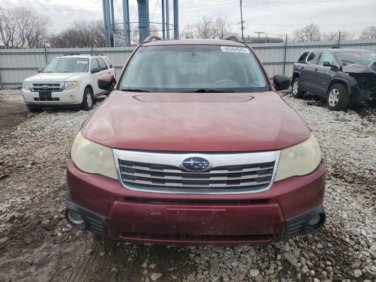 2010 Subaru Forester VIN JF2SH6CCXAH794164 Copart auction photo, rear end damage thumbnail 5