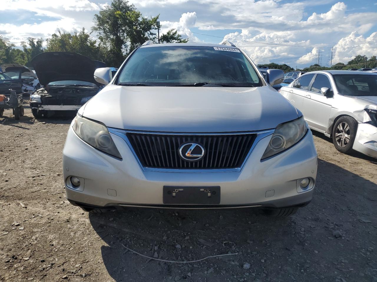 2012 Lexus RX VIN 2T2BK1BAXCC129660 Copart auction photo, rear end / side damage thumbnail 5