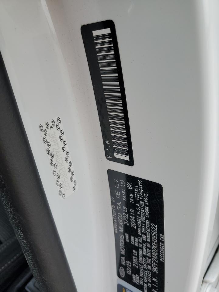 2019 KIA Forte VIN 3KPF24AD2KE095622 Copart auction photo, rear end / front end damage thumbnail 13
