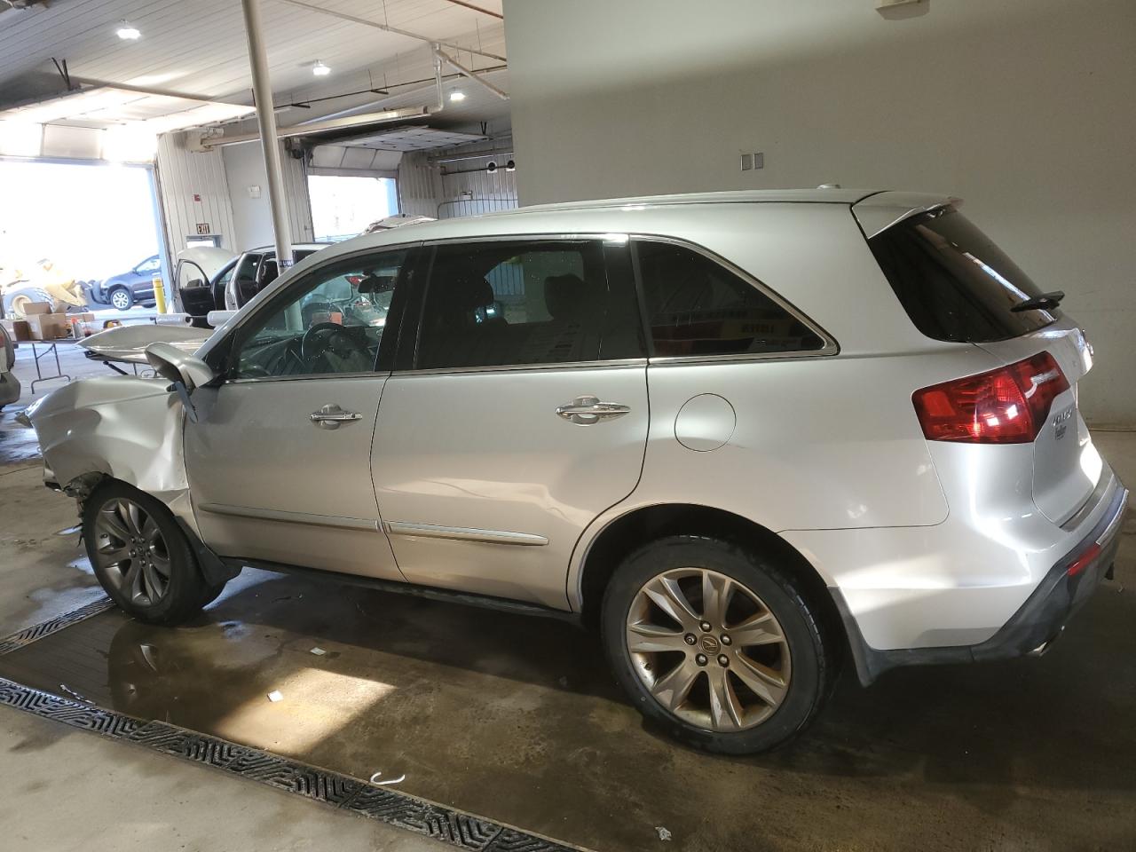 2011 Acura MDX VIN 2HNYD2H59BH533573 Copart auction photo, front end / side damage thumbnail 2