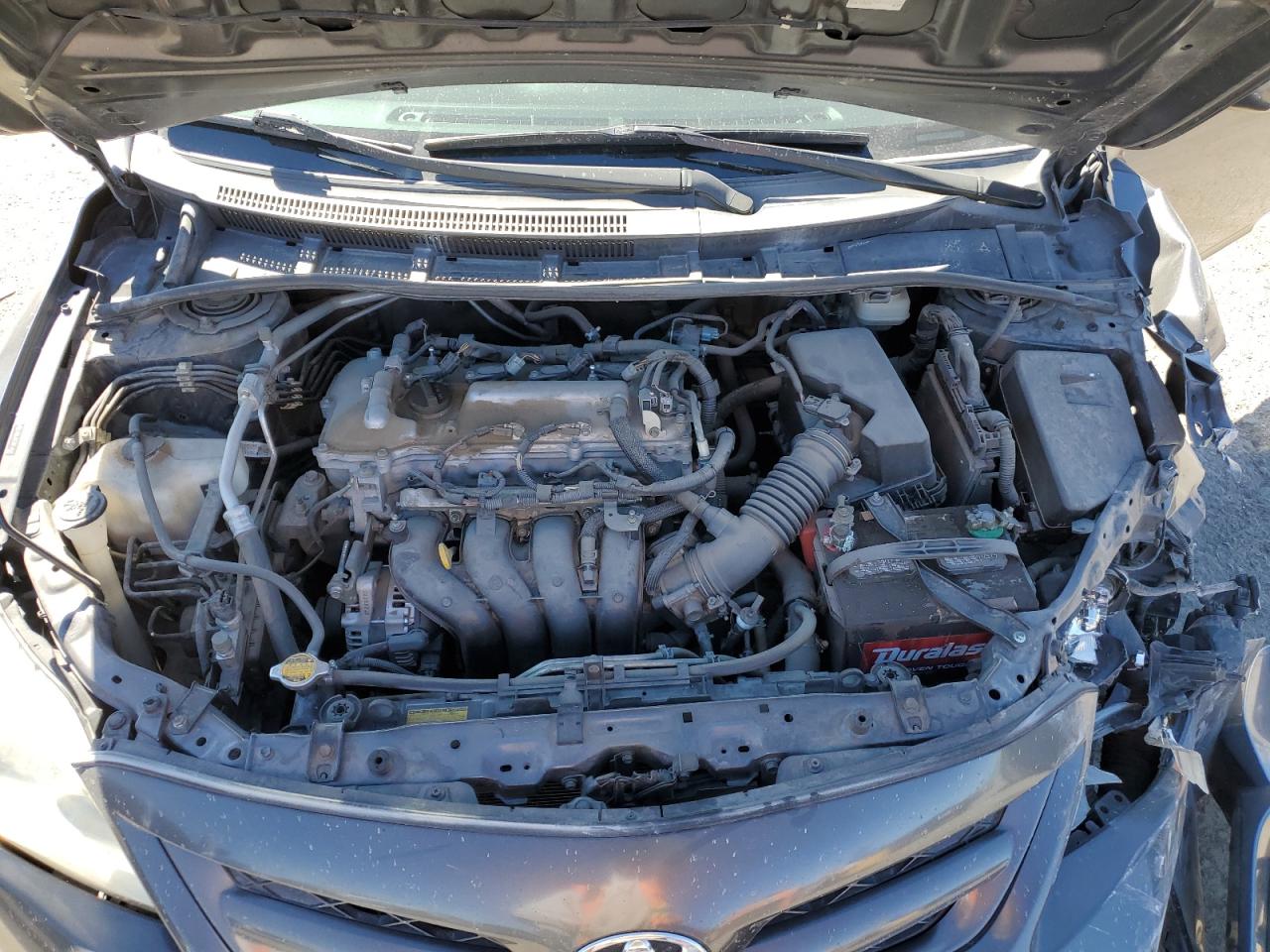2011 Toyota Corolla VIN JTDBU4EE8B9145441 Copart auction photo, front end / rear end damage thumbnail 12