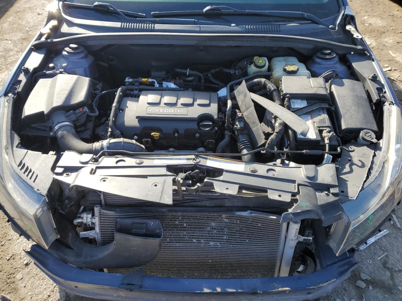 2014 Chevrolet Cruze VIN 1G1PC5SB0E7449185 Copart auction photo, front end / minor dent/scratches damage thumbnail 11