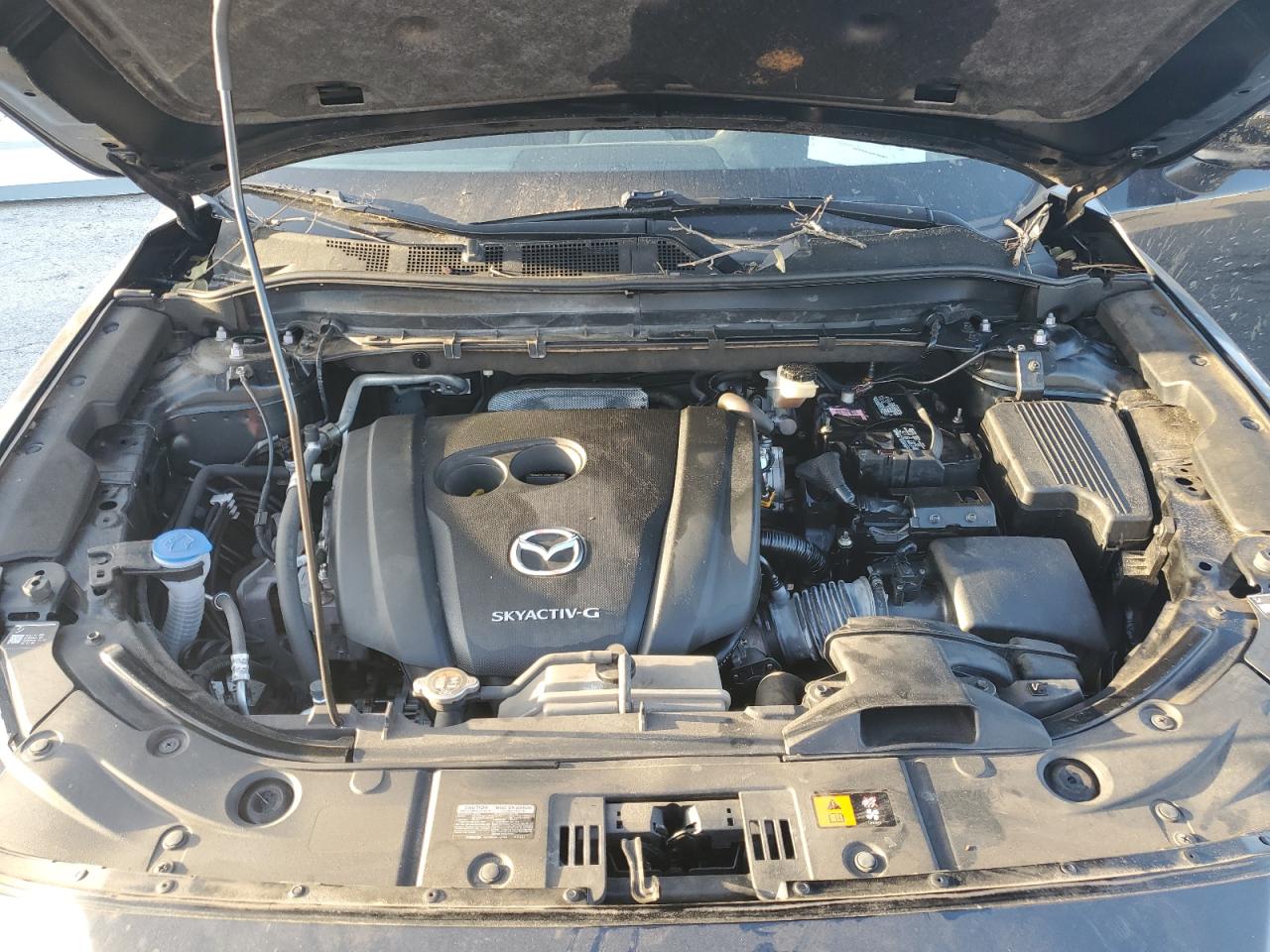 2020 Mazda CX-5 VIN JM3KFACM0L0829092 Copart auction photo, side / water/flood damage thumbnail 13