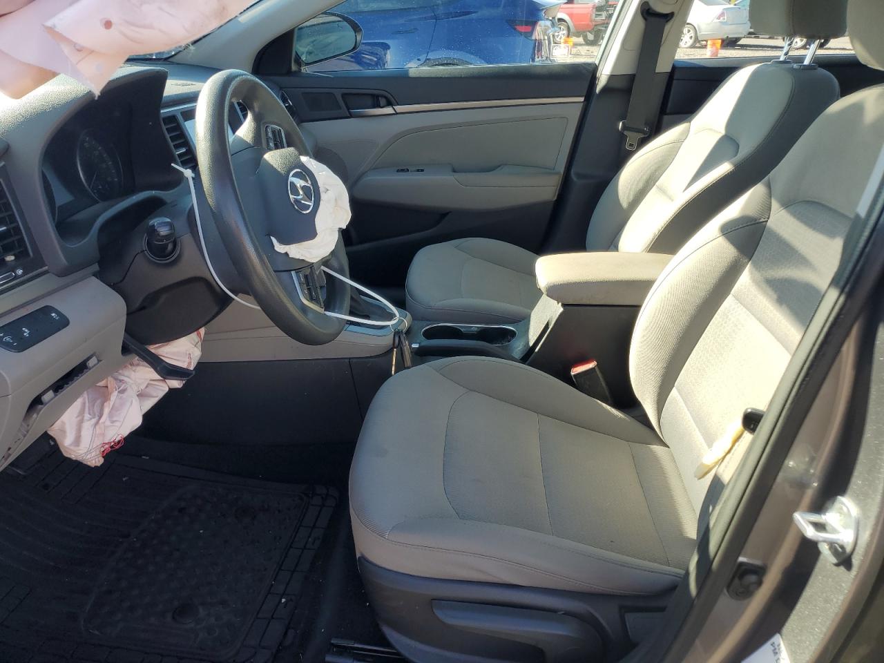 2018 Hyundai Elantra VIN 5NPD84LF9JH349194 Copart auction photo, front end damage thumbnail 7