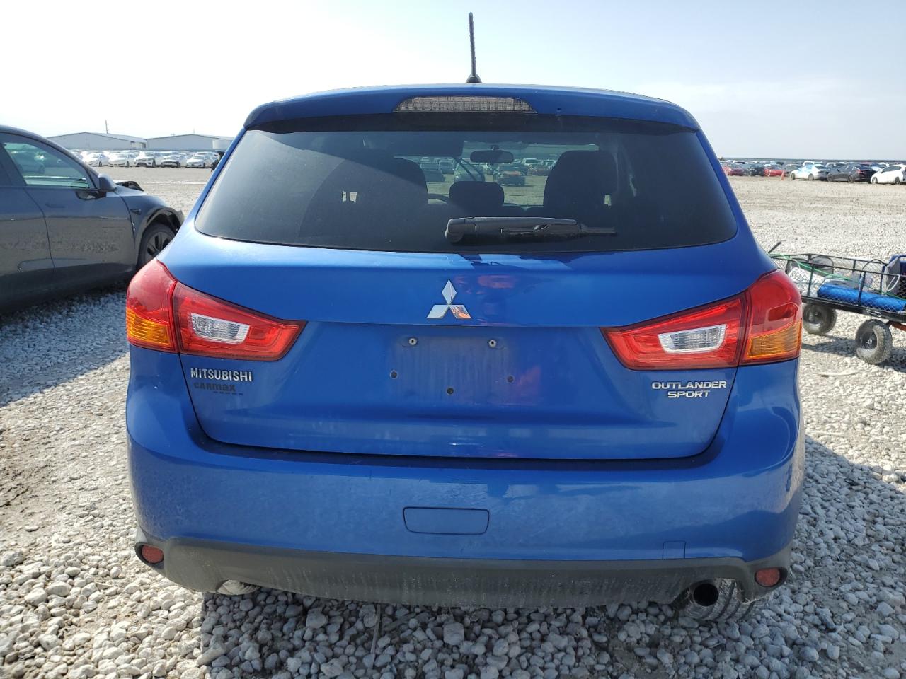 2015 Mitsubishi Outlander VIN 4A4AP3AU5FE024382 Copart auction photo, side damage thumbnail 6