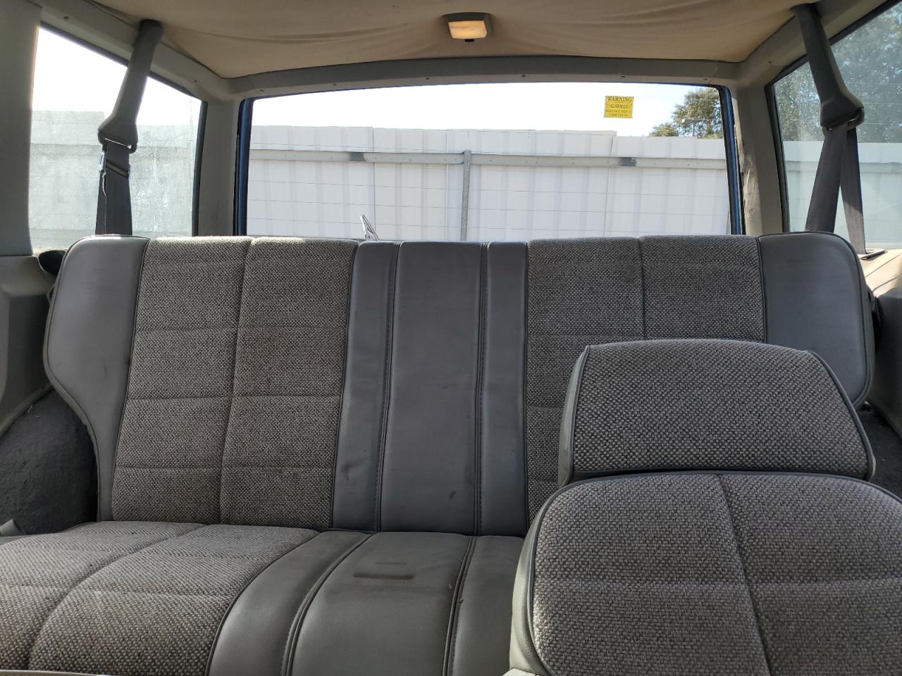 1991 Jeep Cherokee VIN 1J4FJ58S1ML520376 Copart auction photo, rear end damage thumbnail 10