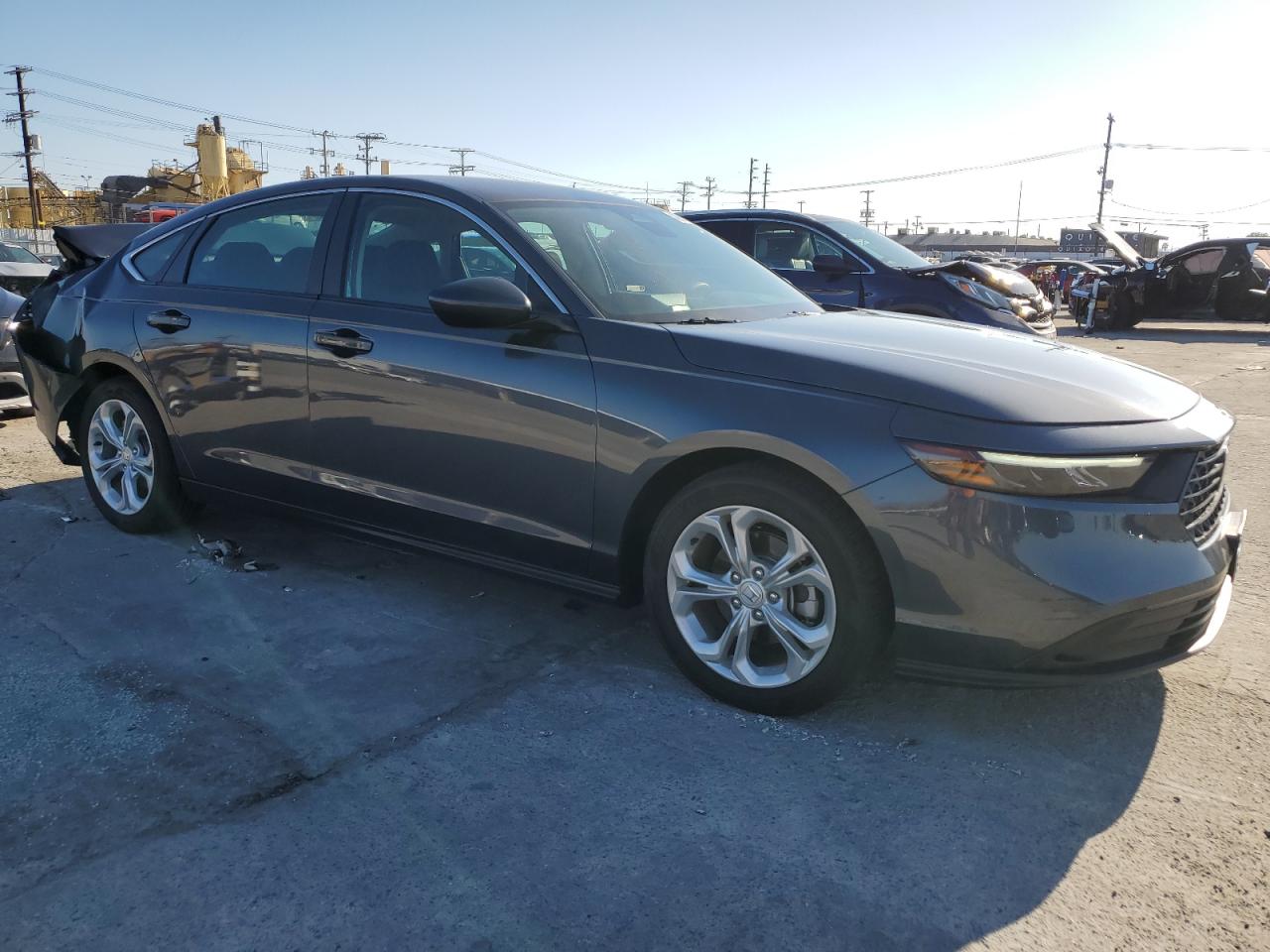 2023 Honda Accord VIN 1HGCY1F27PA014679 Copart auction photo, rear end damage thumbnail 4