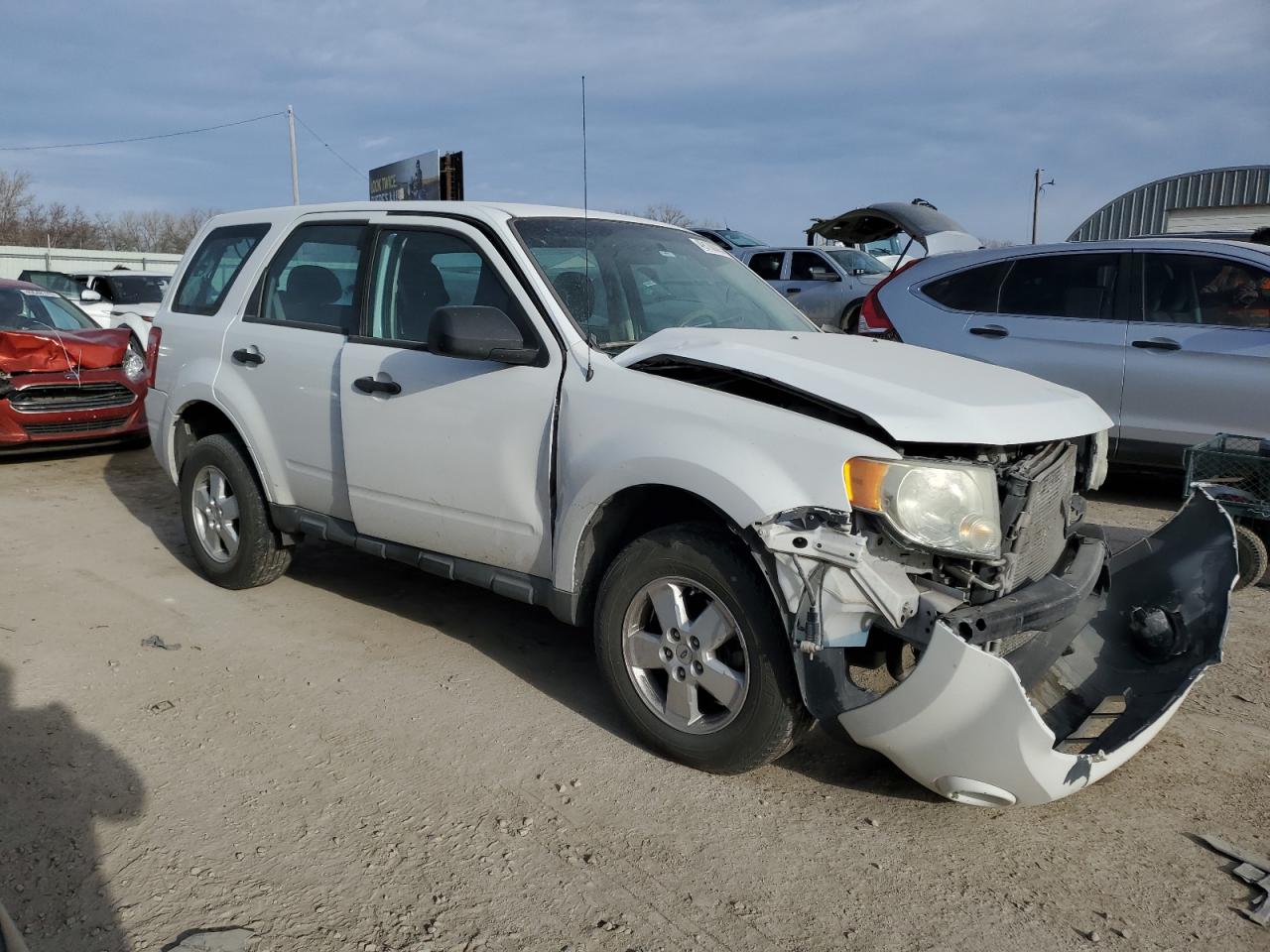 2010 Ford Escape VIN 1FMCU0C78AKD46891 Copart auction photo, front end damage thumbnail 4
