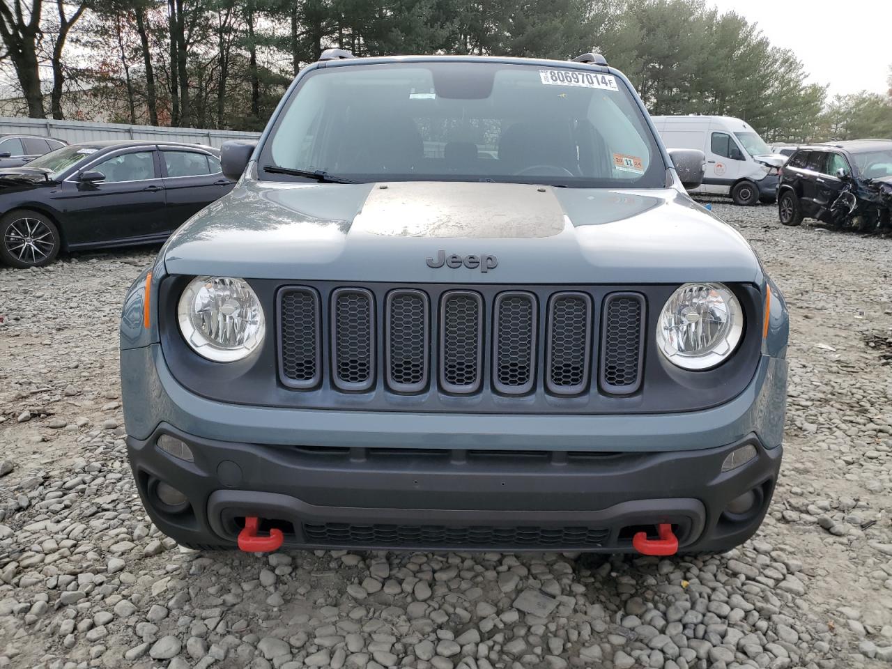 2015 Jeep Renegade VIN ZACCJBCT7FPC03935 Copart auction photo, side / front end damage thumbnail 5