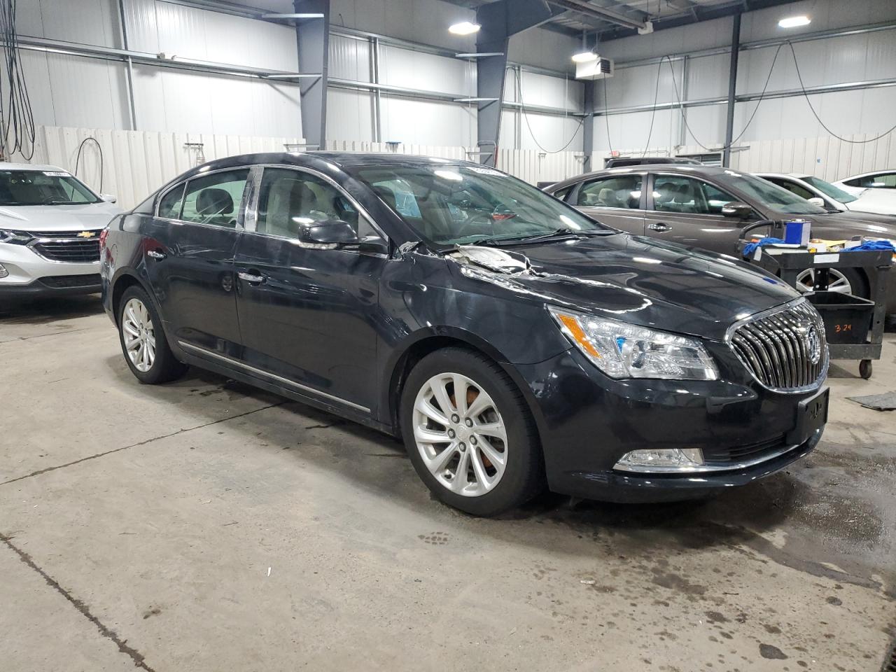 2015 Buick LaCrosse VIN 1G4GB5G31FF268241 Copart auction photo, front end / hail damage thumbnail 4