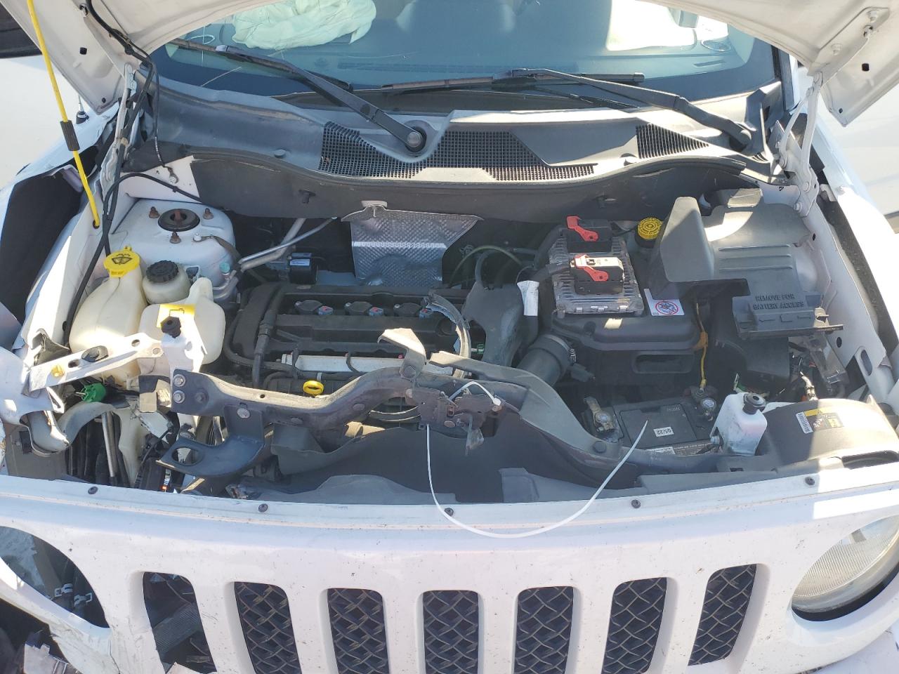 2016 Jeep Liberty (Patriot) VIN 1C4NJPBA9GD669968 Copart auction photo, front end / side damage thumbnail 12