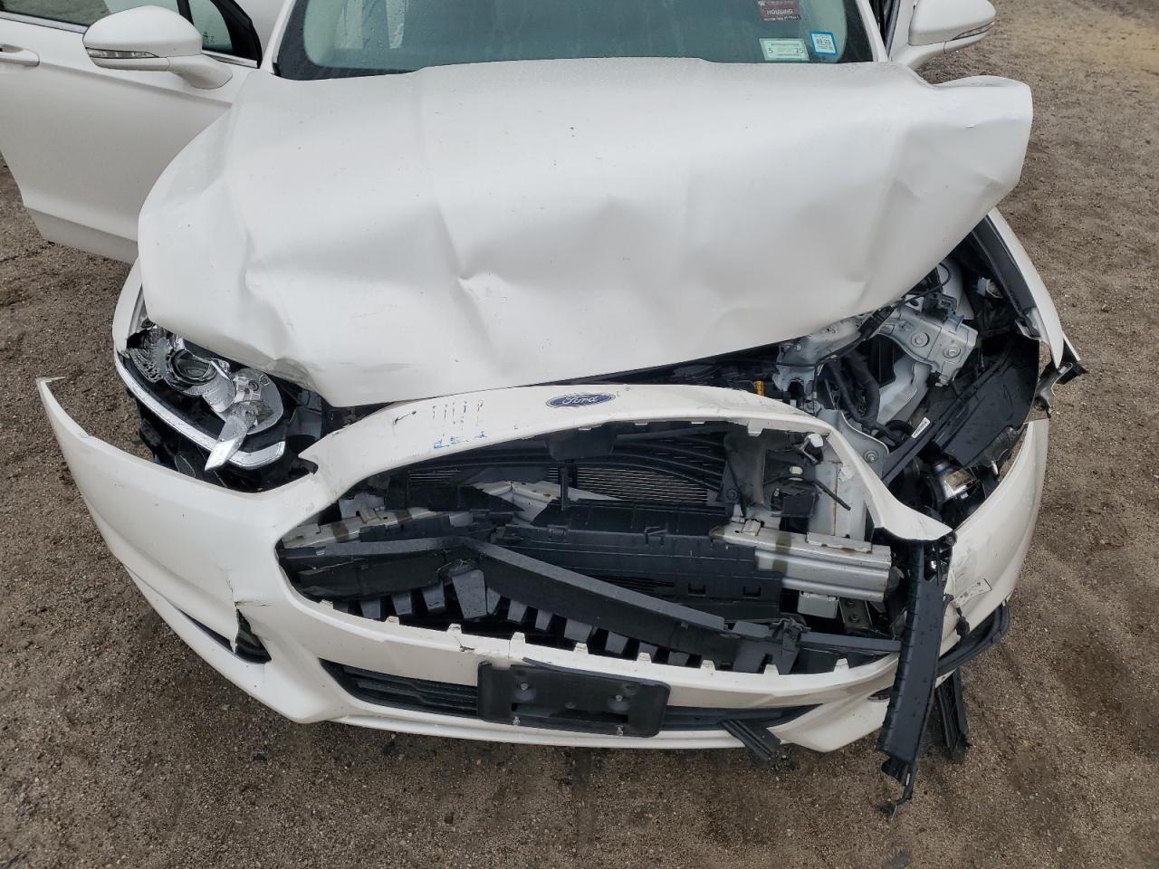 2014 Ford Fusion VIN 3FA6P0H74ER351868 Copart auction photo, front end / side damage thumbnail 12