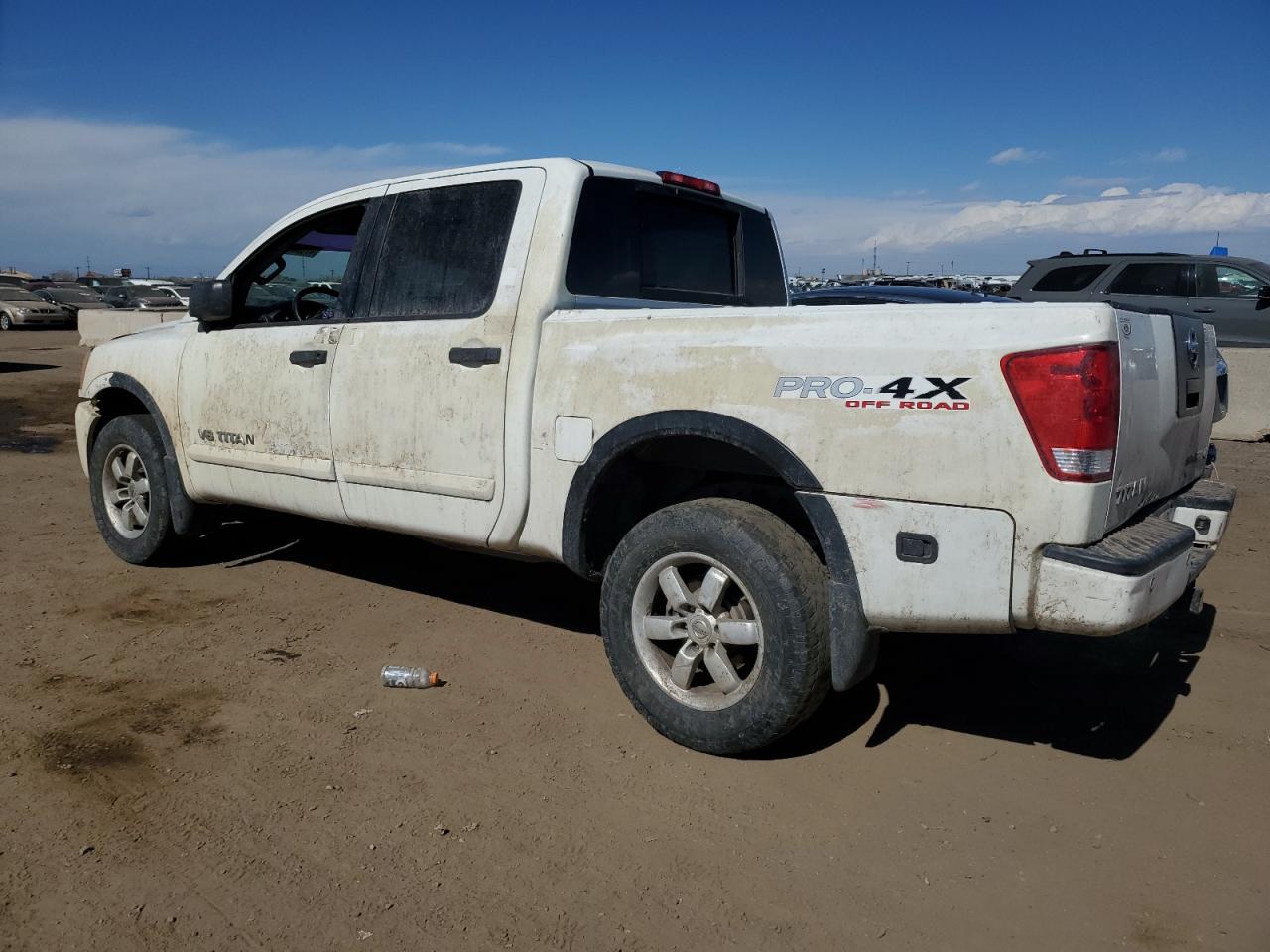 2012 Nissan Titan VIN 1N6BA0EC6CN311980 Copart auction photo, front end / side damage thumbnail 2