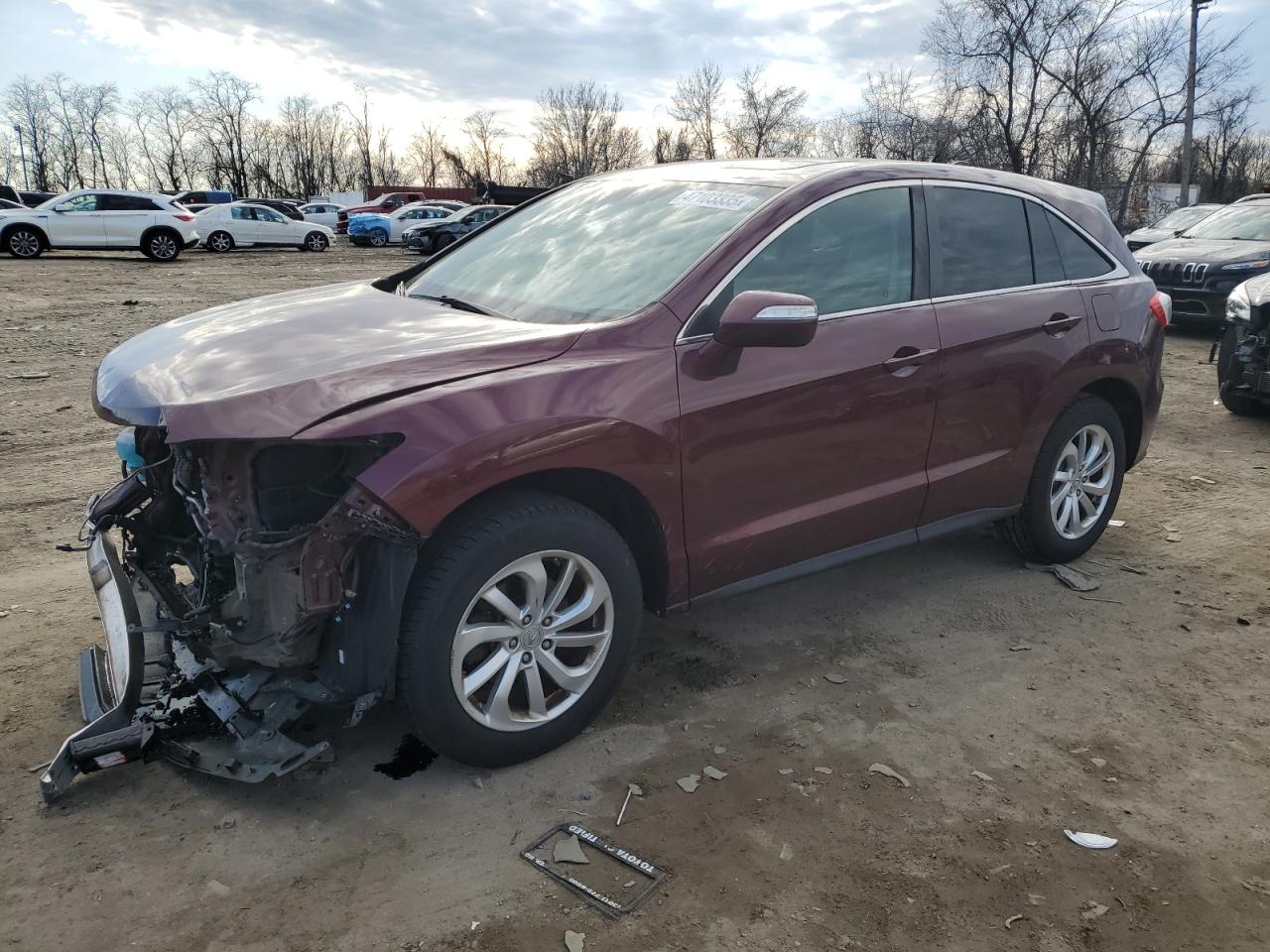 2016 Acura RDX VIN 5J8TB4H34GL007458