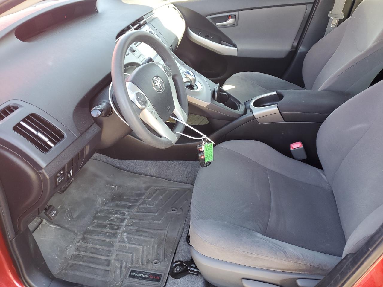 2013 Toyota Prius VIN JTDKN3DU2D5627915 Copart auction photo, rear end / minor dent/scratches damage thumbnail 7