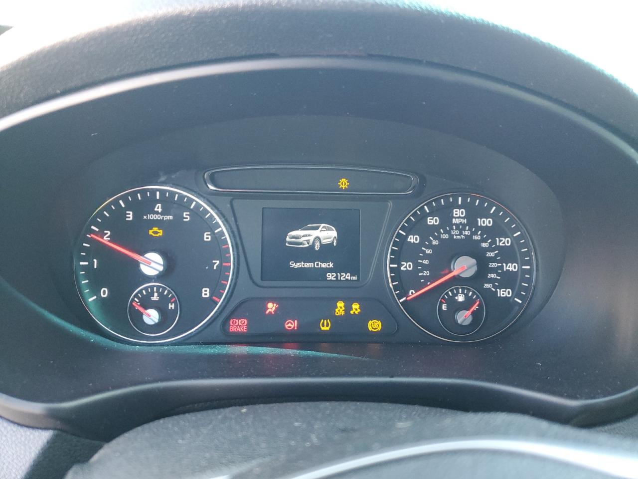 2019 KIA Sorento VIN 5XYPG4A33KG563440 Copart auction photo, front end damage thumbnail 9