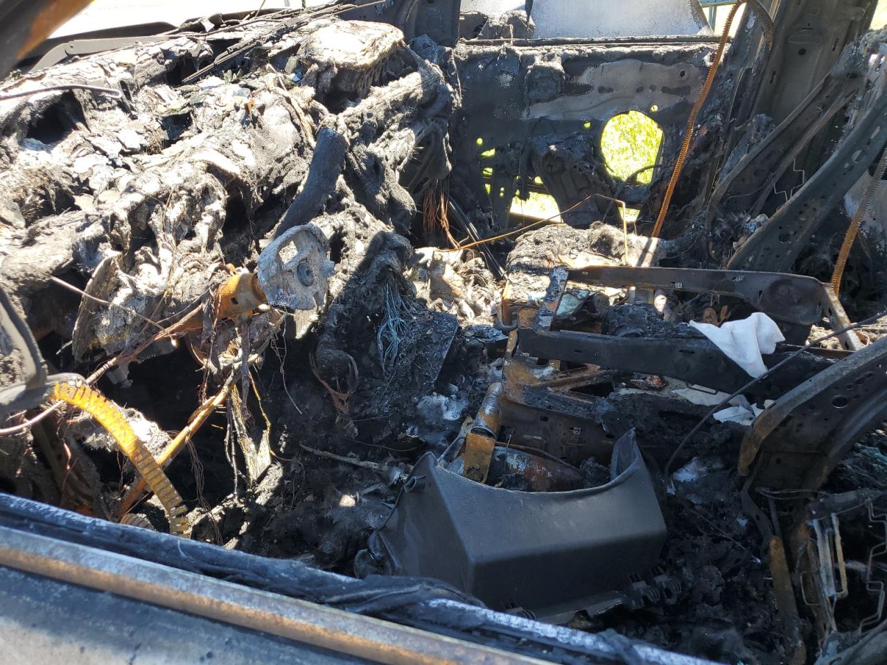 2021 GMC Sierra VIN 1GT49MEY1MF271309 Copart auction photo, burn / missing/altered vin damage thumbnail 7