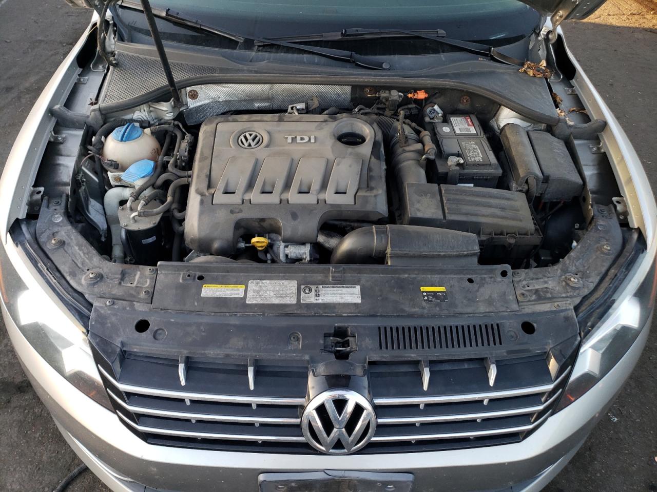 2014 Volkswagen Passat VIN 1VWBN7A32EC099211 Copart auction photo, side damage thumbnail 12