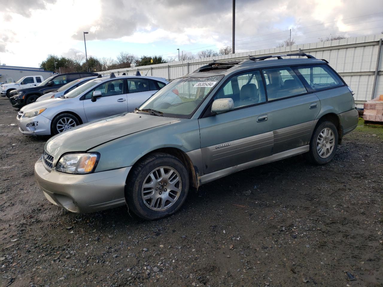 2004 Subaru Legacy VIN 4S3BH686846634849