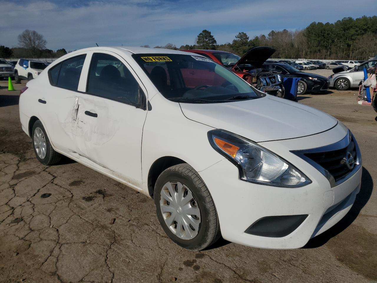 2017 Nissan Versa VIN 3N1CN7AP3HL884343 Copart auction photo, side damage thumbnail 4