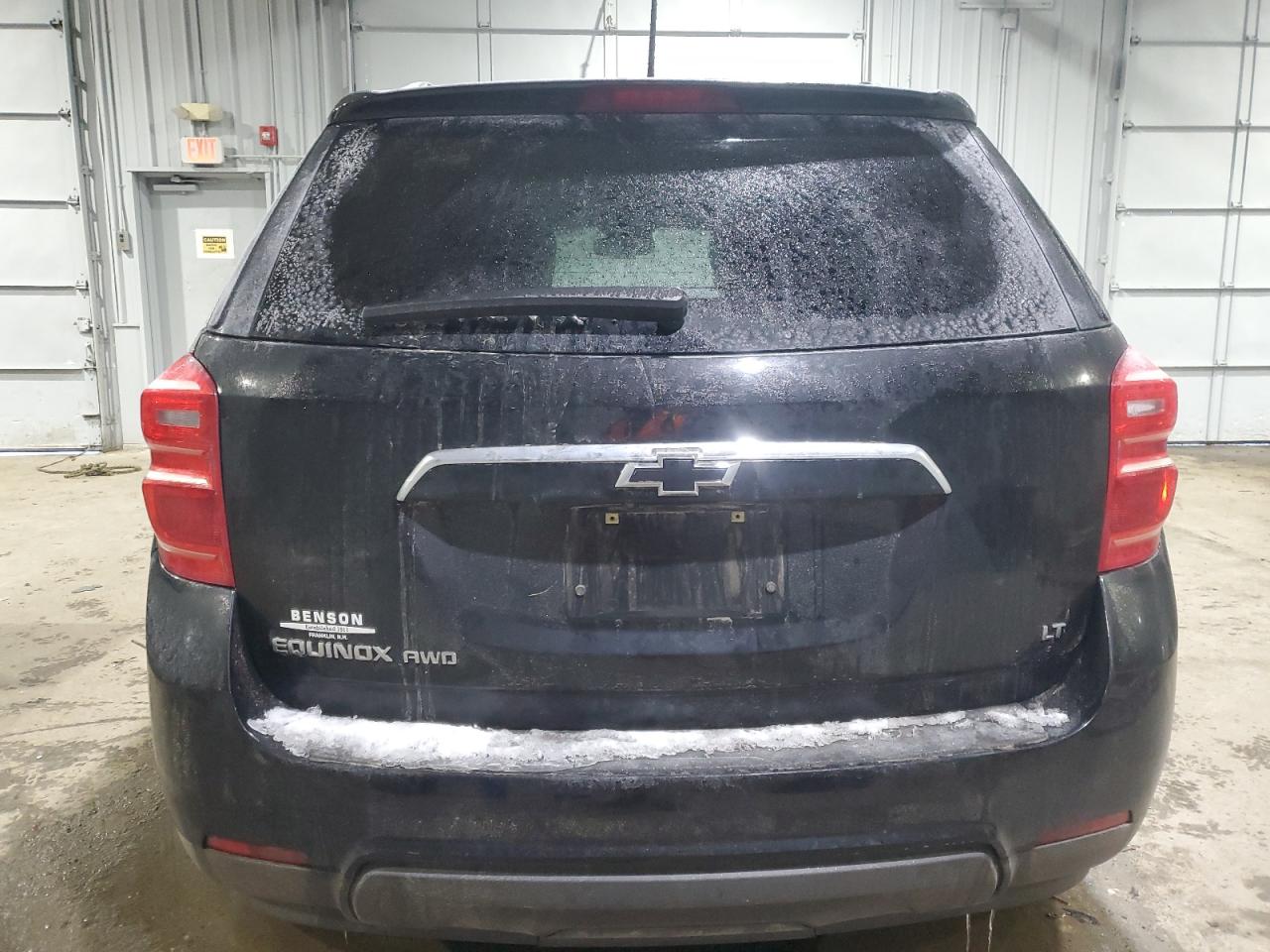 2017 Chevrolet Equinox VIN 2GNFLFEK9H6256467 Copart auction photo, front end / minor dent/scratches damage thumbnail 6